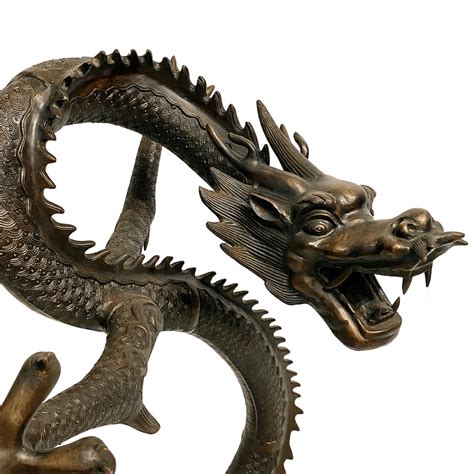 Large Brass Dragon Statue Just Anthony