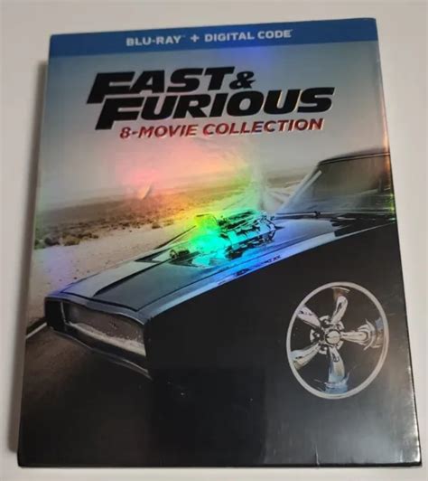 Fast And Furious 8 Movie Complete Collection Blu Ray Digital Code 1 8