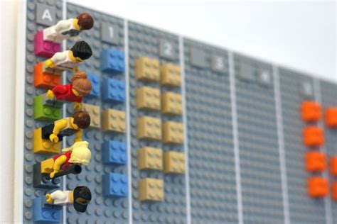Calendar Made Of Lego Bricks Designs And Ideas On Dornob