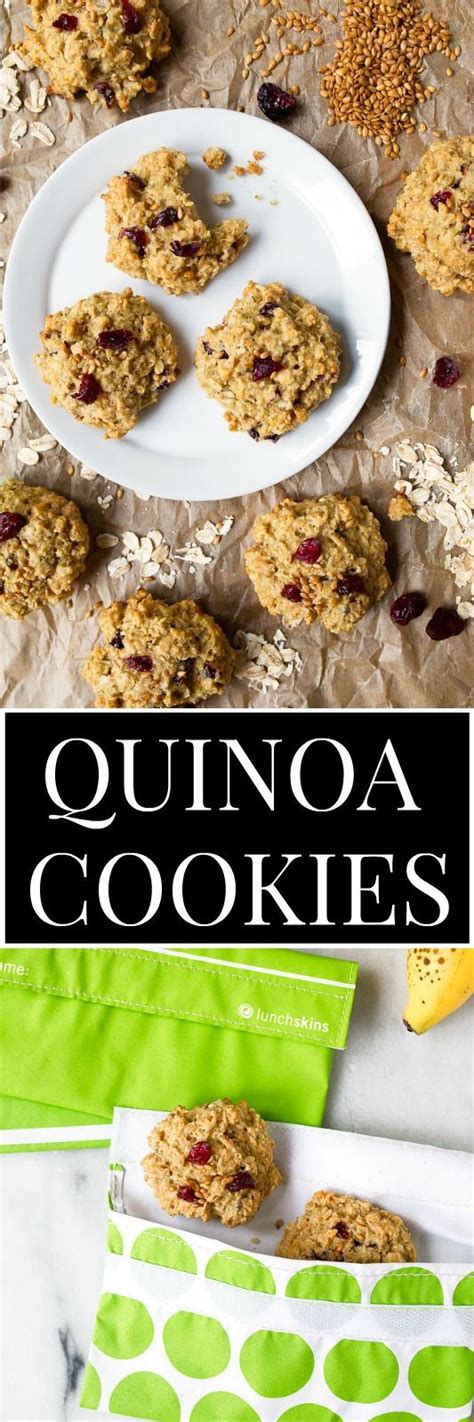Bake the cookies until golden brown, about 16 minutes, switching the pans back to front and top to bottom halfway through. Family Cookies (+giveaway) | Oatmeal cookie recipes healthy, Healthy oatmeal cookies, Quinoa cookies