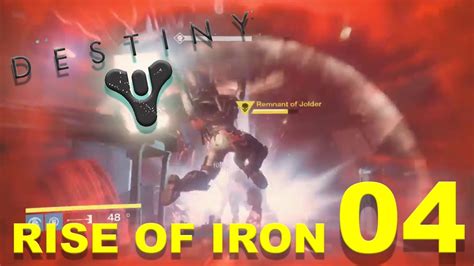Here is the final boss and ending to the main quest line. The Final Boss Fight (WTF IS THIS?!) - Destiny: Rise of Iron DLC Expansion - Episode 4 - YouTube