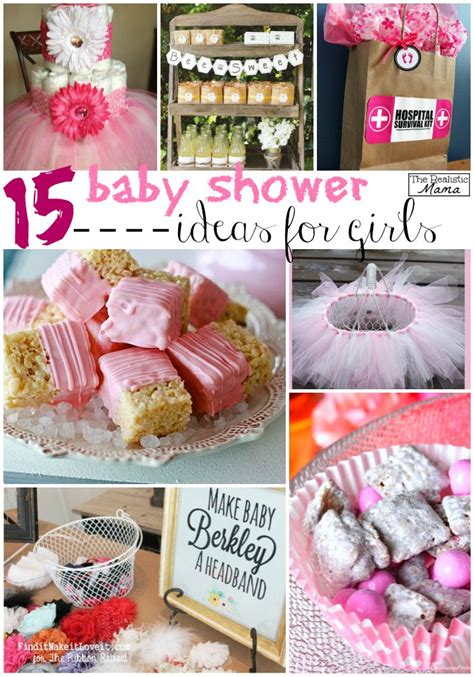 15 Baby Shower Ideas For Girls The Realistic Mama