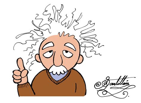 Albert Einstein Cartoon By Santillanstudio On Deviantart