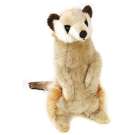Meerkat Sitting 32cm Plush Soft Toy By Hansa Dragon Toys Teddy Bears