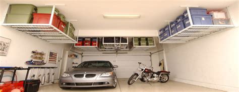 Fleximounts overhead garage ceiling storage rack. 5 Ways To Enhance A Garage | Sliding Door Gear Blog