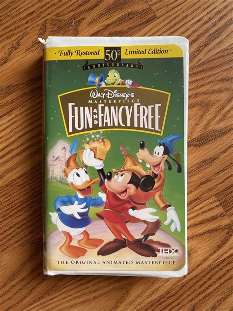 Walt Disney Masterpiece Fun And Fancy Free Limited Edition 50th