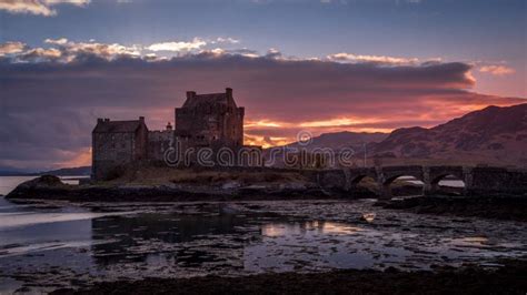 Eilean Donan Castle Scotland Stock Image Image Of Building Landscape