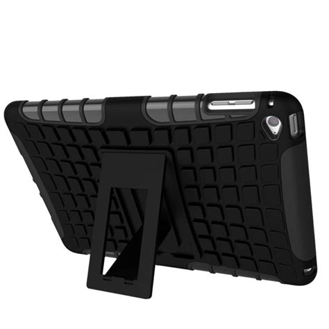 Rugged Tough Shockproof Case Apple Ipad Mini 4 Black