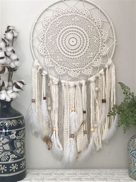 Large Dream Catcher Wall Hanging Bohemian Decor Bedroom Wall Etsy