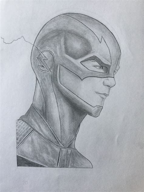 The Flash Barry Allen Flash Drawing Flash Sketch Art Drawings Sketches
