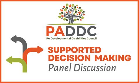Resources From Supported Decision Making Panel Discussion