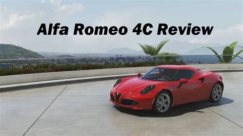 2014 Alfa Romeo 4c Review Forza Motorsport 6 Youtube