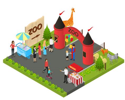 Zoo Enclosure Illustrations Royalty Free Vector Graphics And Clip Art