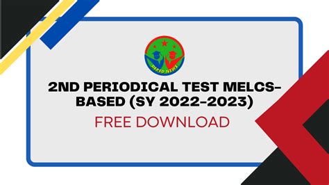 2nd Periodical Test Melcs Based Sy 2022 2023 With Tos And Answer Key