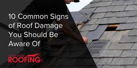 Common Signs Of Roof Damage You Should Be Aware
