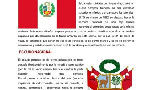 Cuantos Simbolos Patrios Tiene El Peru Los Explico Todos Al Detalle