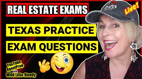 2023 Texas Real Estate Practice Questions Agentprep Live Youtube