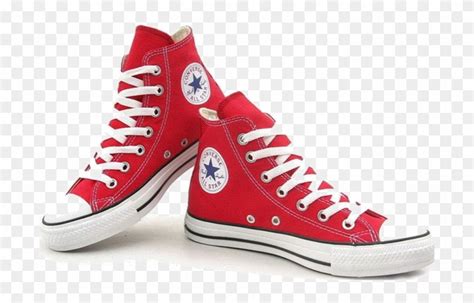 Pair Of Red Converse Hd Png Download 700x457636803 Pngfind