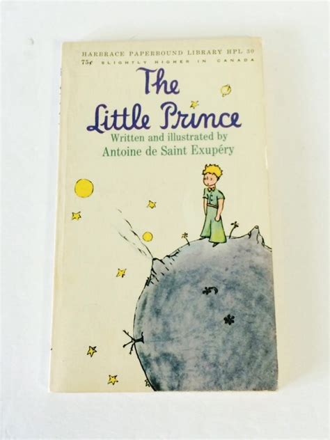 The Little Prince By Antoine De Saint Exupery 1943 Paperback