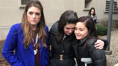 Kyle stephens, who was sexually abused for six years by disgraced gymnastics doctor larry nassar, talks to fellow survivors about the emotional and physical. Larry Nassar sentenced to up to 175 years in prison for ...