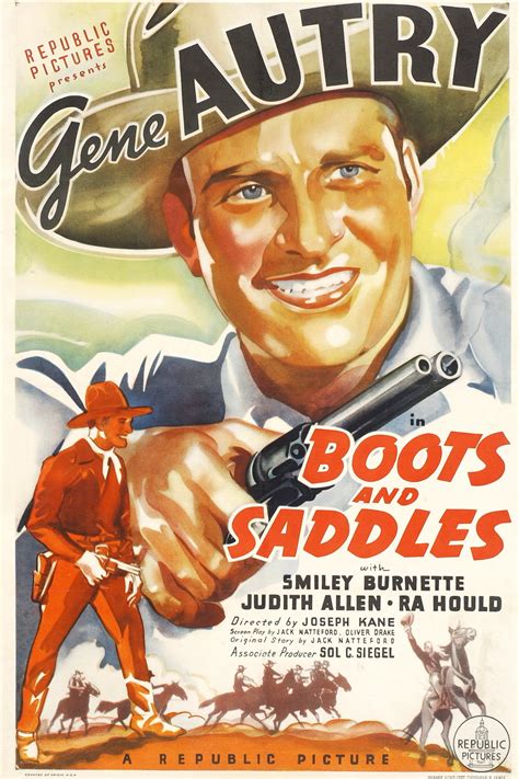 Boots and Saddles (1937) - Posters — The Movie Database (TMDB)