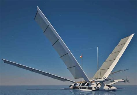 The Octuri Wind Powered Yacht Doubles As A Plane Sailing Yacht Boat