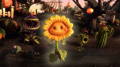 Plants Vs Zombies Garden Warfare Im A Happy Sunflower Youtube
