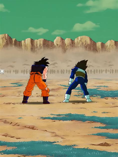 Goku And Vegeta Facing Metal Coolers Army By Johnny120588 On Deviantart