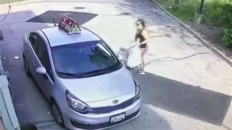 Caught On Camera Woman Steals Car From Toppers