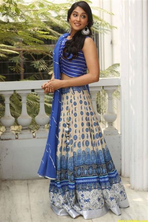 Regina Hot Photos In Blue Dress Actress Album