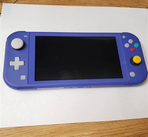 Custom Nintendo Switch Lite Console Indigo Gamecube Themed Etsy