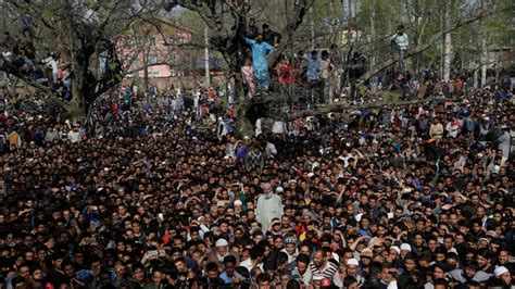 anti india protests break out in kashmir amid deadly fighting ctv news