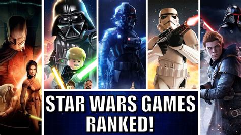 Star Wars Games Ranked W Lego Star Wars The Skywalker Saga Youtube