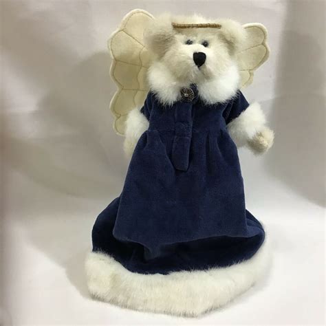 Boyds Bears Angelique Angelfrost Angel Christmas Tree Topper 744110 06