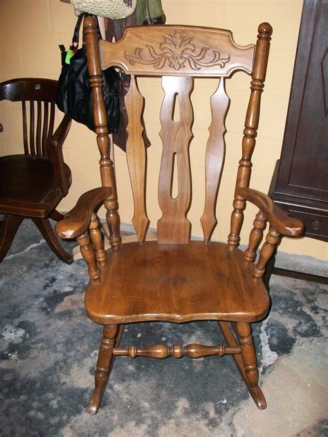 Nice heavy Rocking Chair. | Rocking chair, Chair, Quality furniture