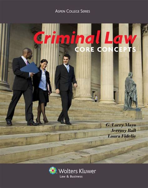 Lectures of fiscal garcia in criminal law book 1full description. Criminal Law: Core Concepts (eBook) | Criminal law, Law ...