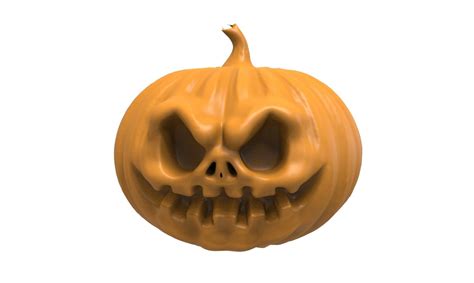 Grave Halloween Pumpkin 3d Print Model Cgtrader