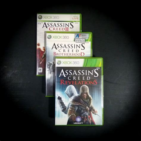Assassins Creed Ezio Trilogy Ac 2 Brotherhood Revelations Xbox 360