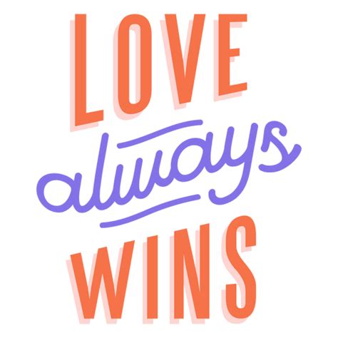 Love Always Wins Stripe Sticker Transparent Png And Svg Vector File