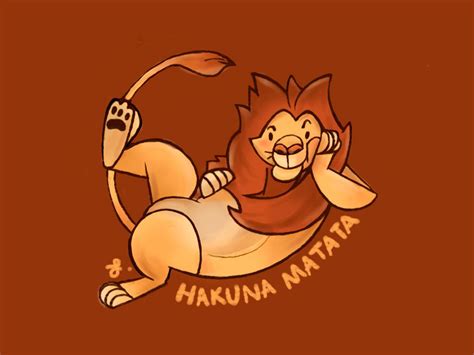 Hakuna Matata By Souris Lion King Fan Art Disney Fan Art Lion King Art