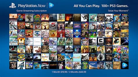 Ps Now Subscriptions To Offer All You Can Play Access
