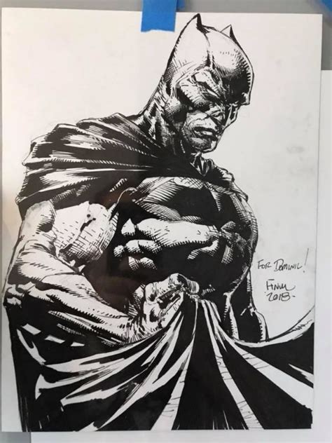 David Finch Commission Comic Art In 2021 Batman Canvas Art Batman