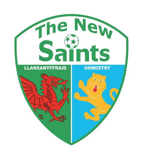 The New Saints (Llansantffraid / Oswestry / Wales) | New saints, Saints football, Football club