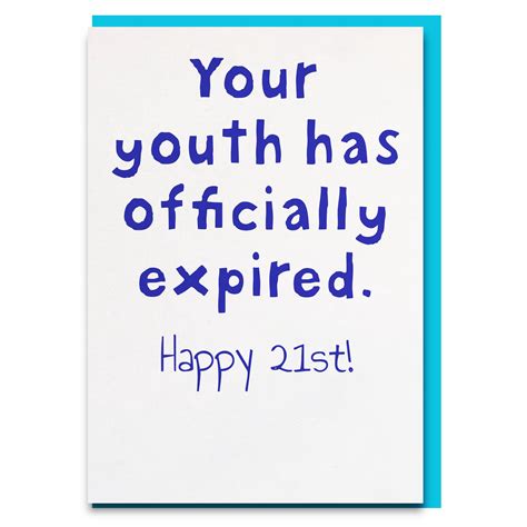 Funny 21st Birthday Cards For Him 21st Birthday Ts 21st Etsy