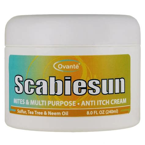 Scabiesun Multipurpose Anti Itch Cream For Skin Sores Itching Rushes
