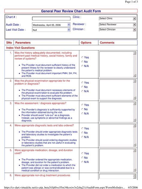 Dental Chart Audit Form Fill Online Printable Fillable