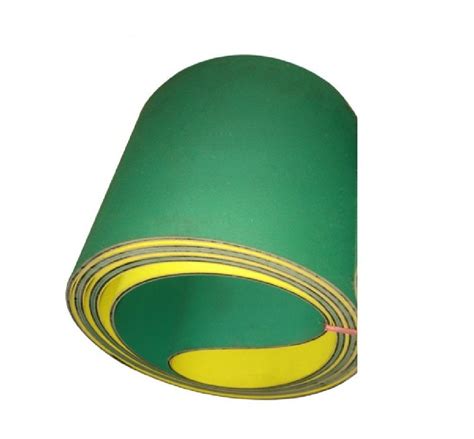 6inch Green And Yellow Nylon Conveyor Belt Belt Thickness 4mm 12 Mpa At Rs 150 Meter In Jaipur