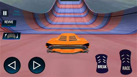 Mega Ramp Races Car Stunts 3d Android Gameplay Youtube
