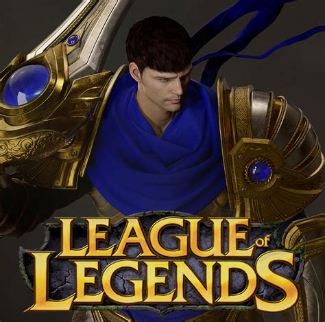 Artstation Leage Of Legend Garen