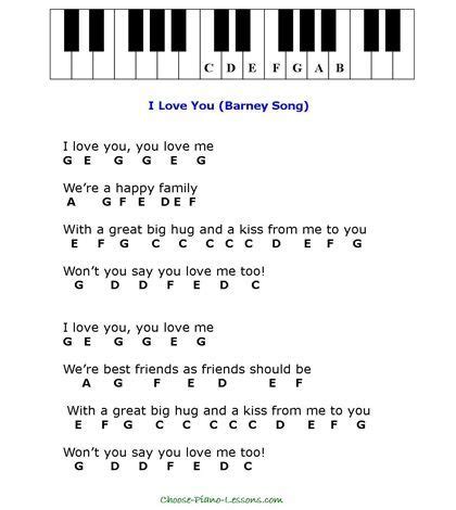 Most easy piano song notes will all fall on the white keys, so there's no need to worry about labeling sharps and flats just yet. Simple Kids Songs for Beginner Piano Players Piano Chords Chart. This should help when I play ...